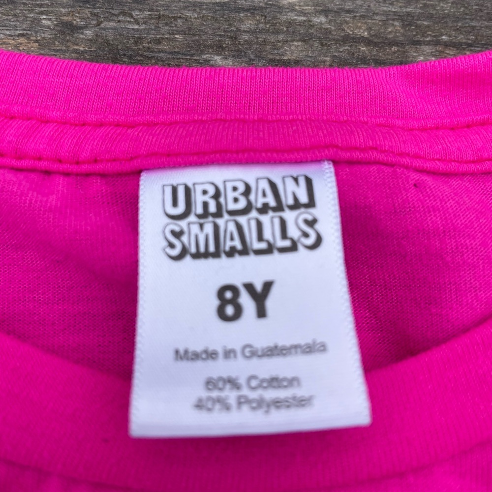 Girls Pink Hedge Hog 8Y T- Shirt - Picture 3 of 4
